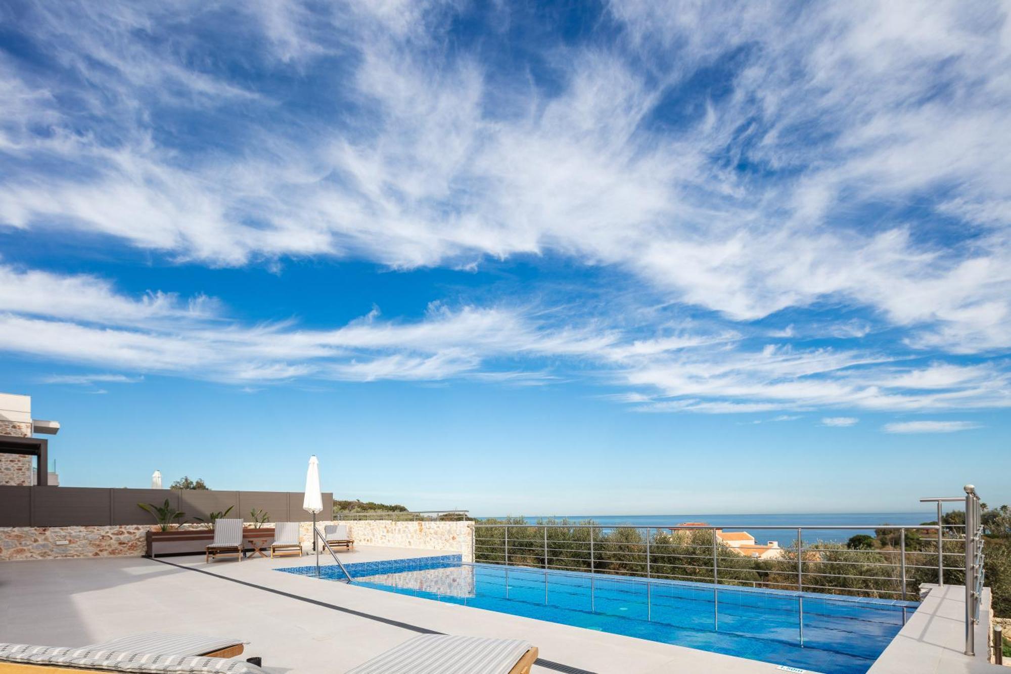 Oinolithos Luxury Villas Kalamaki Extérieur photo