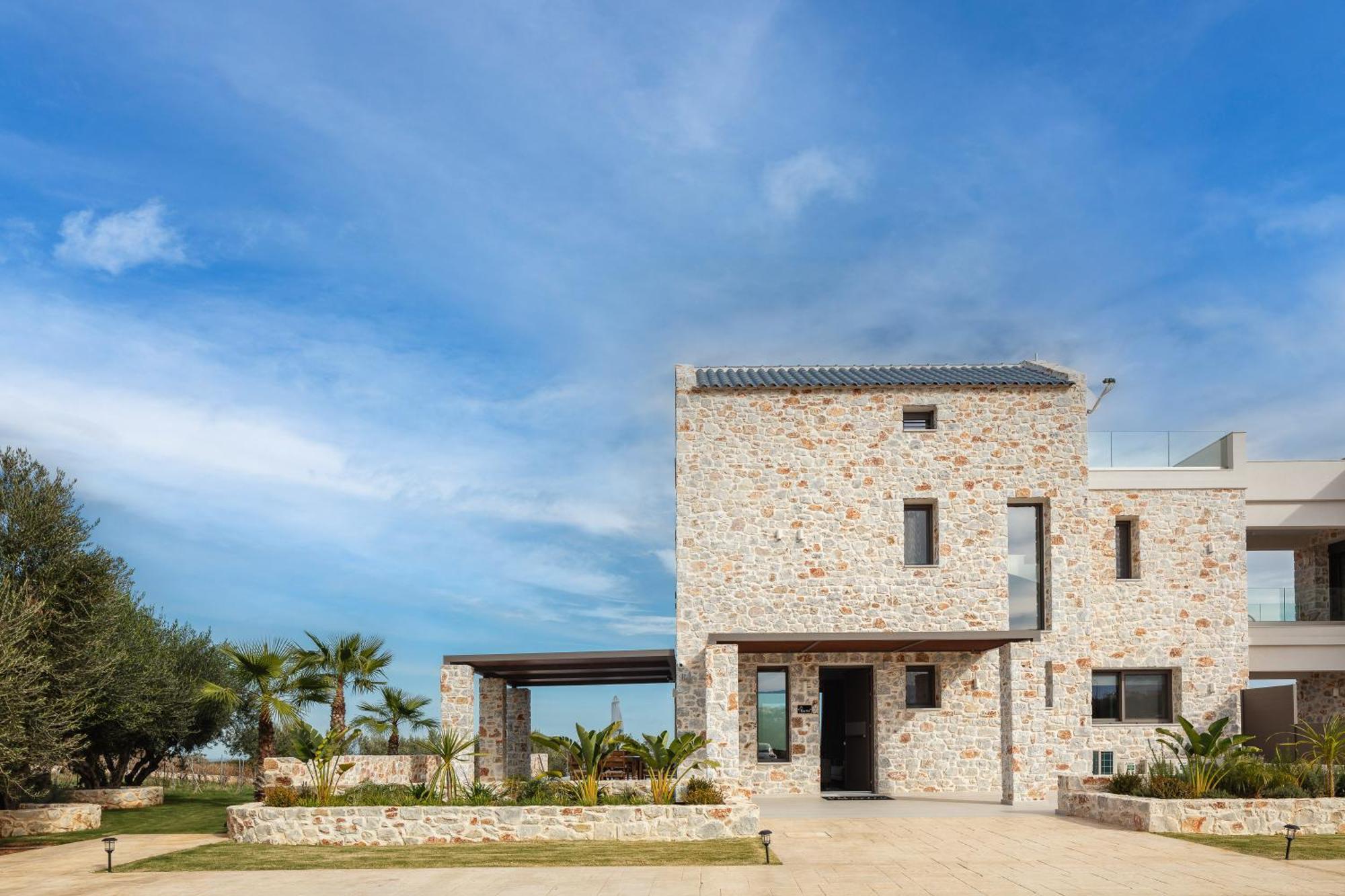 Oinolithos Luxury Villas Kalamaki Extérieur photo