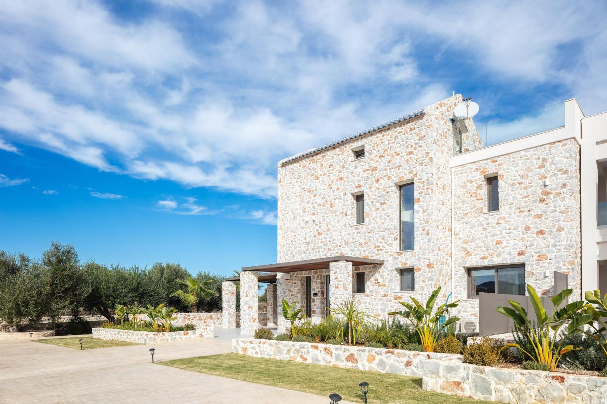 Oinolithos Luxury Villas Kalamaki Extérieur photo