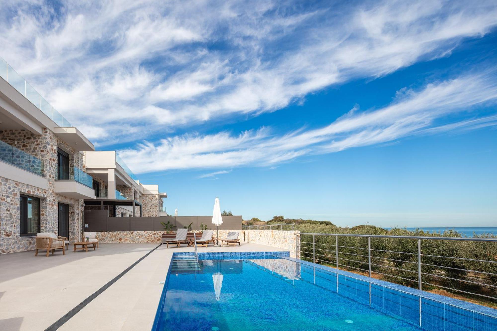 Oinolithos Luxury Villas Kalamaki Extérieur photo