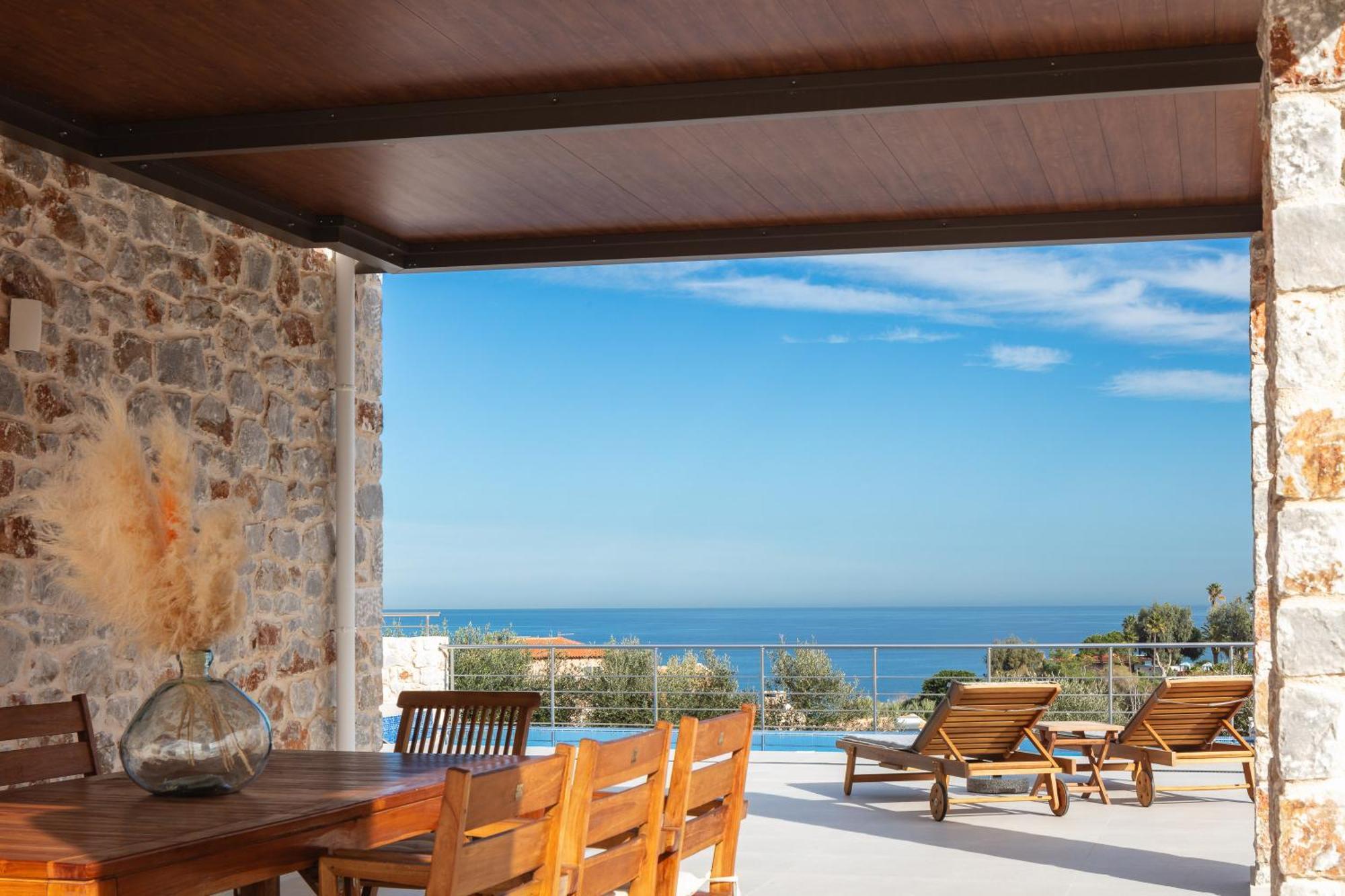 Oinolithos Luxury Villas Kalamaki Extérieur photo