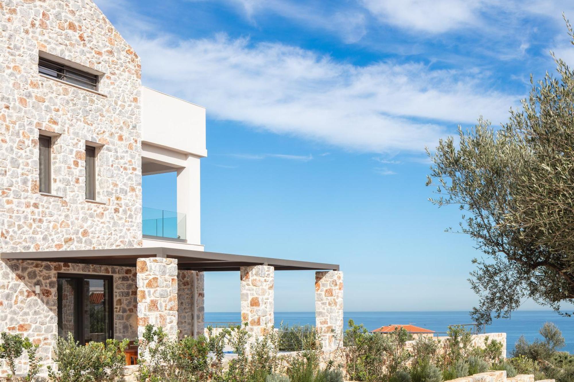 Oinolithos Luxury Villas Kalamaki Extérieur photo