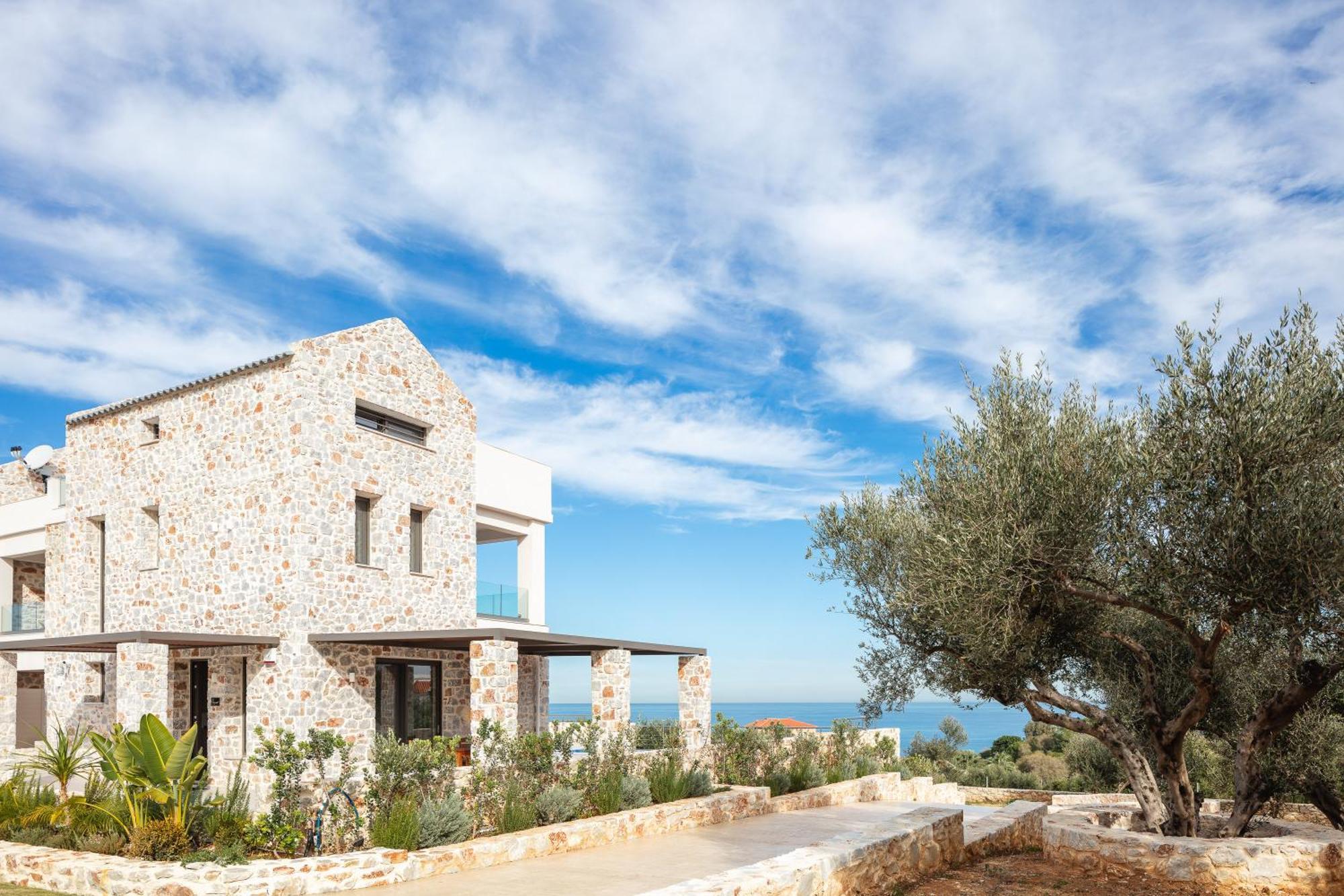 Oinolithos Luxury Villas Kalamaki Extérieur photo