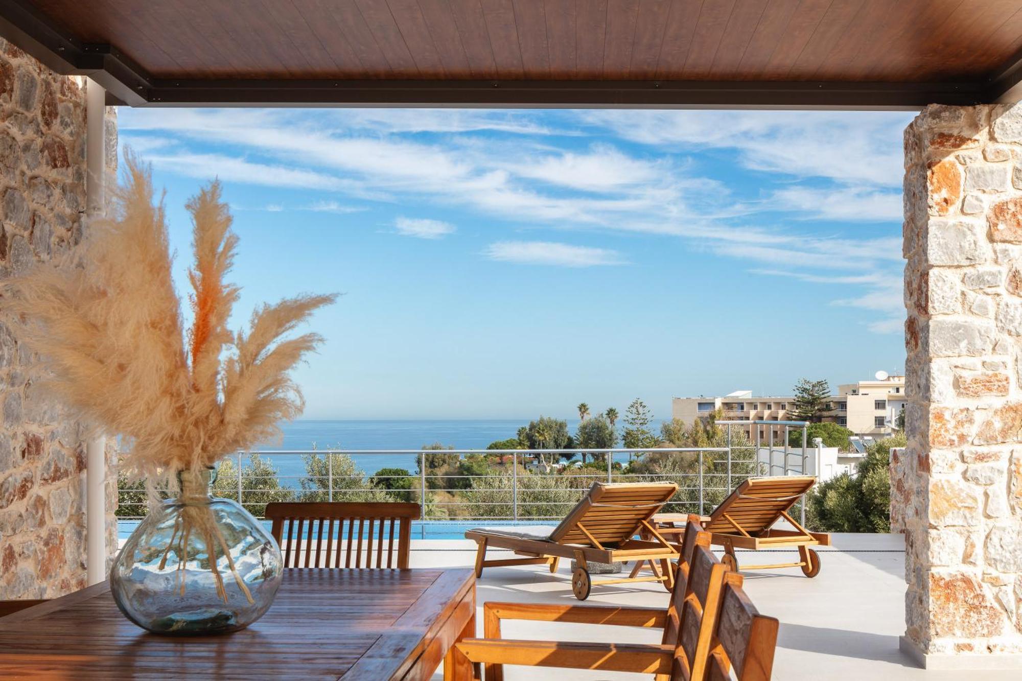 Oinolithos Luxury Villas Kalamaki Extérieur photo