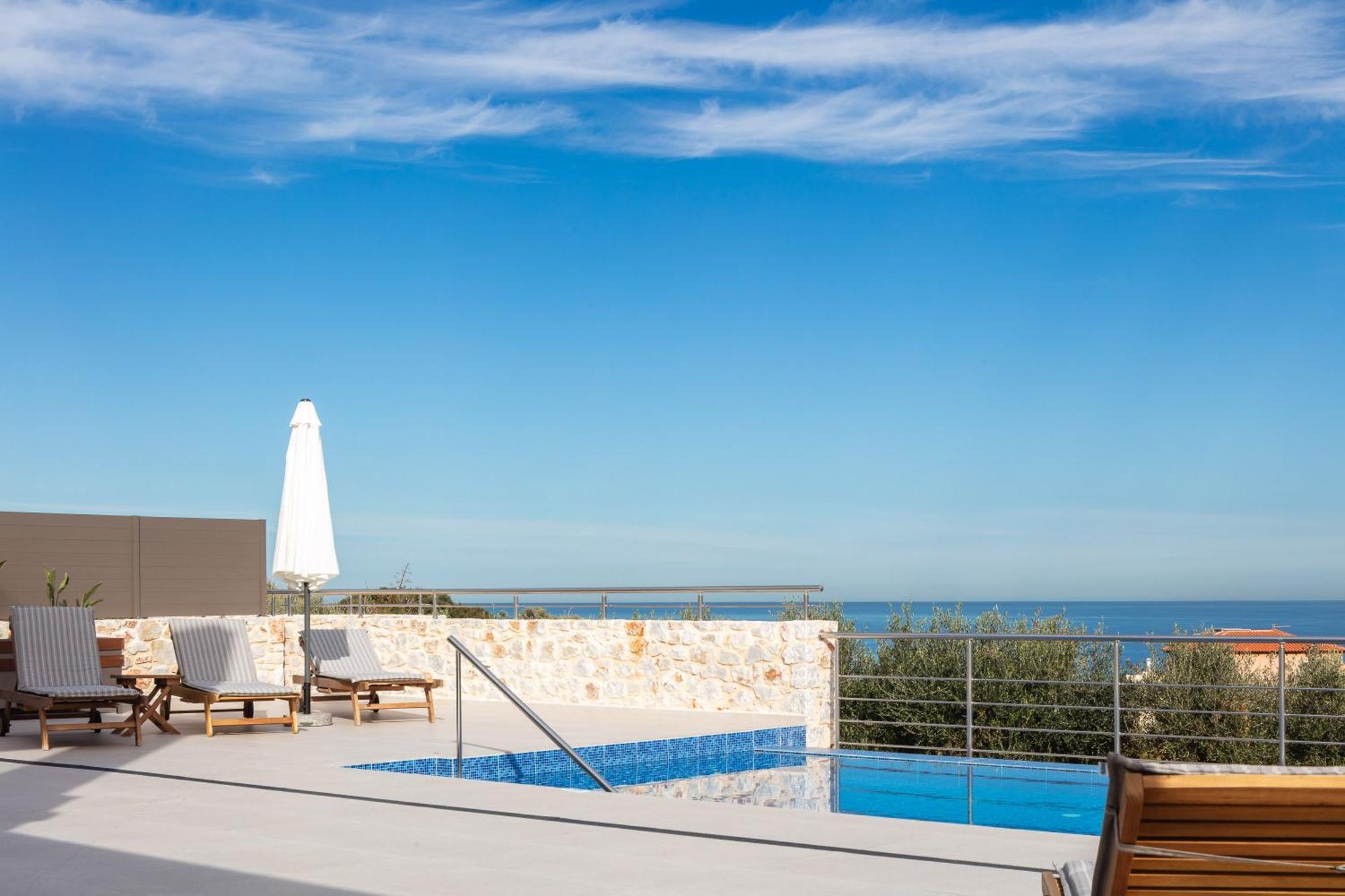 Oinolithos Luxury Villas Kalamaki Extérieur photo