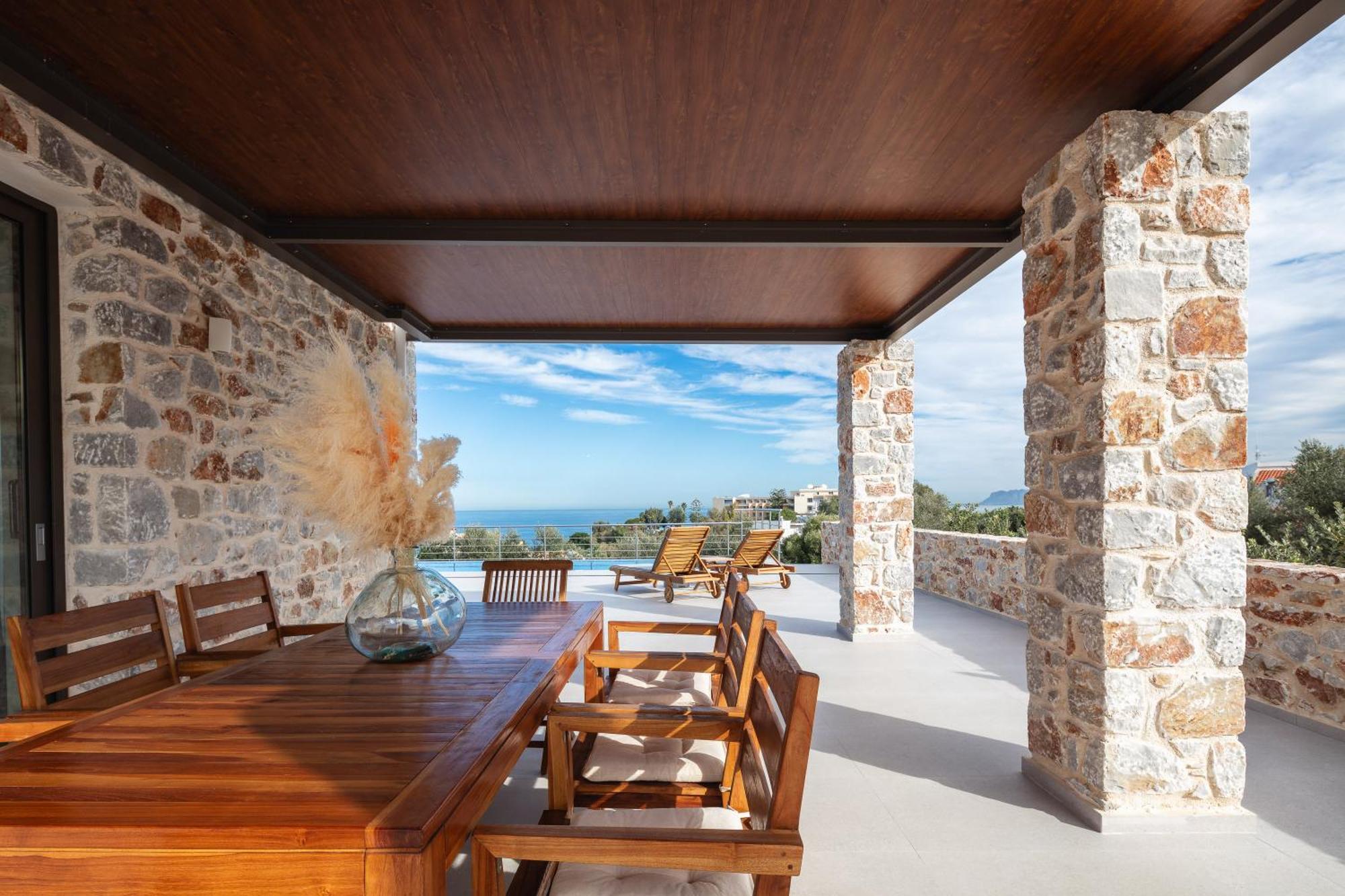 Oinolithos Luxury Villas Kalamaki Extérieur photo